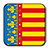 Bandera de CC.AA de Valencia